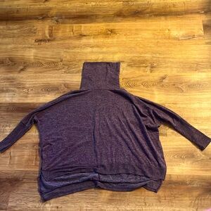 Purple turtleneck size small